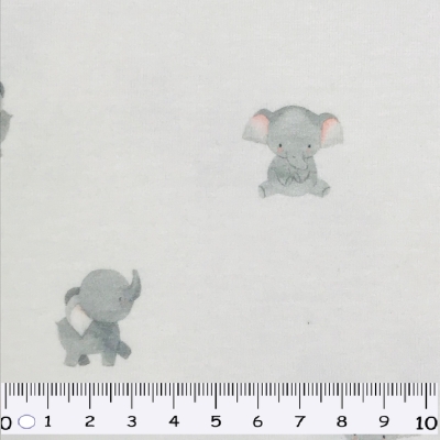 Jersey | ELEFANTEN | Grau Weiß